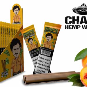 Chapo Hemp Wraps El Patron Orange Peach