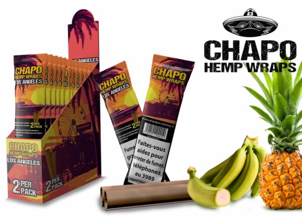 Chapo Hemp Wraps Los Angeles Pineapple Banana