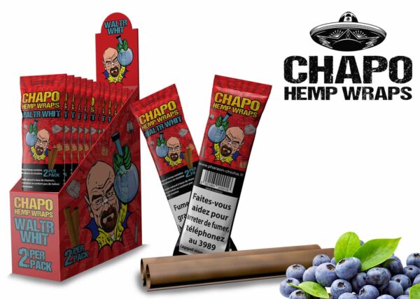 Chapo Hemp Wraps Waltr Whit Blueberry