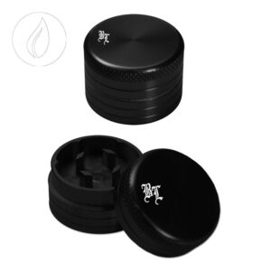 Black leaf mini grinder